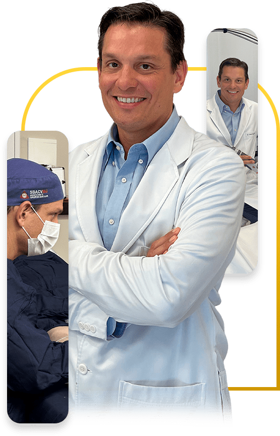 Dr. Carlos Eduardo Jorge, angiologista da AngioGold — tratamento de varizes a laser em Belo Horizonte